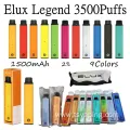 Elux Legend 3500 Puffs Disposable Vape 100%Original